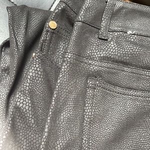Leather look pants 14 | ERIC DESIGNER Snake Look Pants - worn once